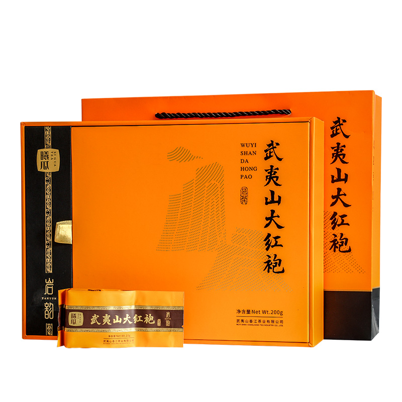 曦瓜新品武夷山大红袍岩韵礼盒装200g 武夷岩茶乌龙茶