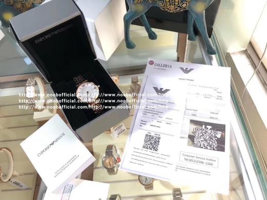 Armani阿玛尼 满天星女士手表（型号：AR11244）316精钢壳带， 阿玛尼满天星的钻-采用施华洛世奇水钻，统一从国外进口，因为钻的直径PP0/PP1国内无法切割，矿物质玻璃镜面，蝴蝶双按扣，3 商品图0