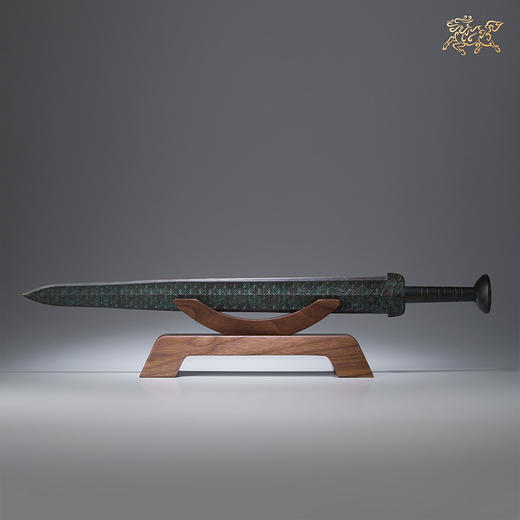 铜师傅 国家宝藏授权出品《勾践剑摆件（青铜色版）》 商品图4