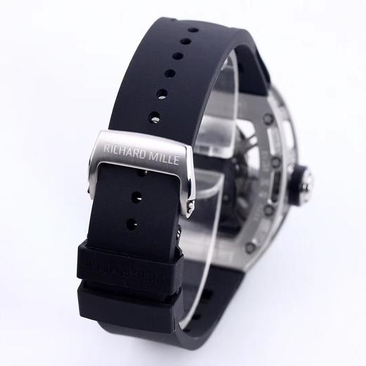 [抱拳]【 RICHARD MILLERM 】理查德米勒 52-01镂空骷髅头腕表．经典的酒桶造型壳身使用新材料氧化锆壳打造，沿用纳米防变色防磨损敖超前技术。骷髅头轮廓突出，造型霸气不羁，具有震撼人心 商品图8