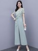 YSL-新品浅色小雏菊小个子雪纺碎花套装 商品缩略图2