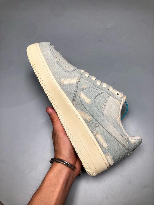 Levi's x Air Force 1 丹宁做旧 牛仔空军 李维斯限定联名款 鞋面采用原厂特殊工艺 印染水洗牛仔布 商品图1