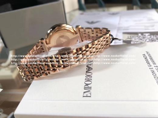 Armani阿玛尼 满天星女士手表（型号：AR11244）316精钢壳带， 阿玛尼满天星的钻-采用施华洛世奇水钻，统一从国外进口，因为钻的直径PP0/PP1国内无法切割，矿物质玻璃镜面，蝴蝶双按扣，3 商品图4