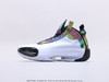 乔丹AJ34 八村塁 鸳鸯配色 樱花 祥云 致敬日本樱花季！最新 Air Jordan 34 PE 华盛顿奇才队八村塁（Rui Hachimura）此次全新 PE 配色以白色为底色 商品缩略图0
