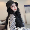 假发女长发帽子一体女春夏时尚网红自然全头套泡面羊毛卷新式发套 商品缩略图0