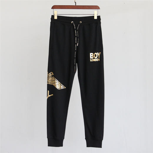 B0Y L0ND0N 烫金LOGO针织长裤 休闲裤 情侣款卫裤 WK314 商品图2