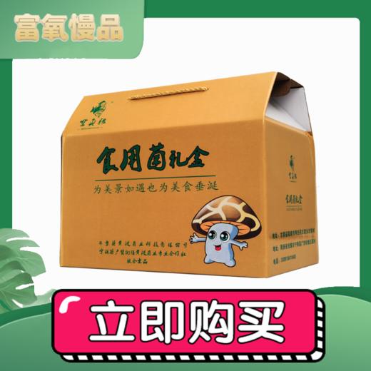 【登真缘】食用菌礼盒（香菇100g*1，木耳150g*1，羊肚菌50g*1，猴头菇100g*1，茶树菇100g*1，黄丝菌100g*1） 商品图0