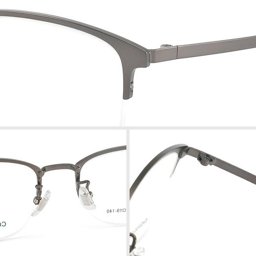 镜宴半框眼镜框CVO3105 商品图4