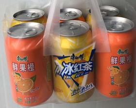 【9.5元/包】康师傅6连罐组合优惠装（0401504）