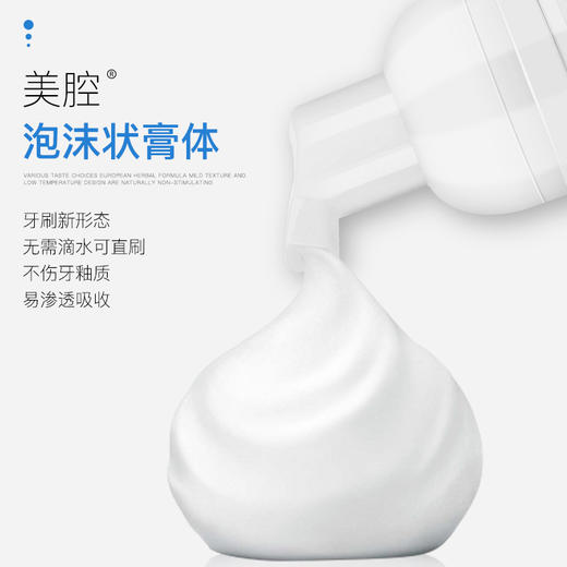 美腔洁牙慕斯牙膏100g 口腔护理清新口气 商品图1