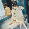 SY-TX95385新款小女孩中国风古装汉服公主裙儿童洋气旗袍 商品缩略图1