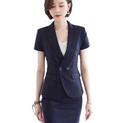 XP-GS1535高端职业装套装夏季酒店前台经理制服工装西装 商品图4