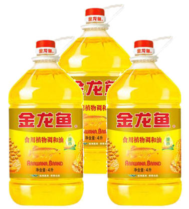 金龙鱼花生调和组合4L*3桶（0100745） 商品图0