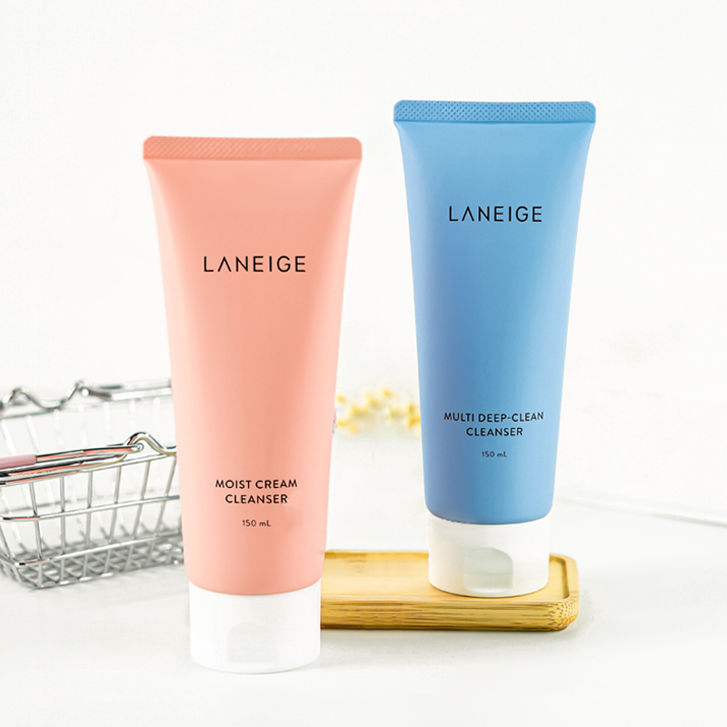 【全球名品 | 护肤馆】韩国laneige/兰芝洗面奶 补水保湿控油深层清洁收缩毛孔 粉色蓝色 150ML