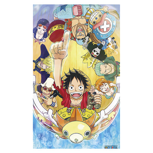 【折扣商品 不退不换】1000片 平面塑料拼图 H2100 ONE PIECE-Let's go Sunny 商品图0