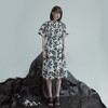 【7/22 20:00pm】夕又米 花弄影 厌世midi dress 衬衫连衣裙女夏 商品缩略图1
