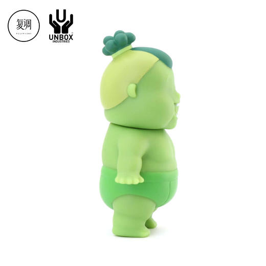 Unbox 肥仔 绿色 Hello Summer Edition Chubbi Chunk 潮玩 摆件 搪胶 商品图2