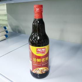 加加珍鲜老抽二级酱油500ml