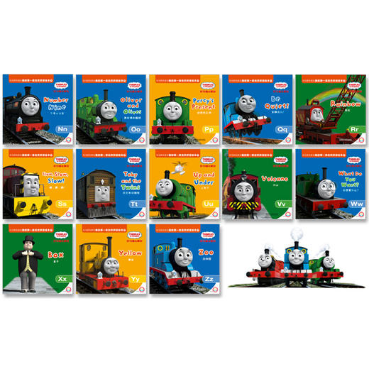 托马斯和朋友我的第一套自然拼读绘本系列 上（13册）可点读 少儿英语 学前教育 商品图5