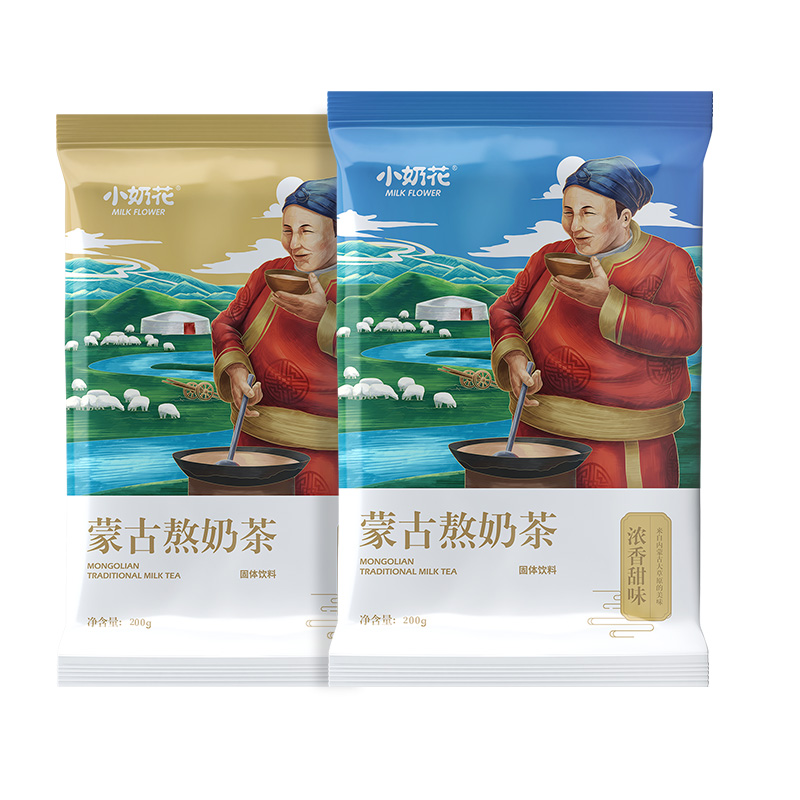 小奶花 蒙古熬奶茶 甜咸口味200g