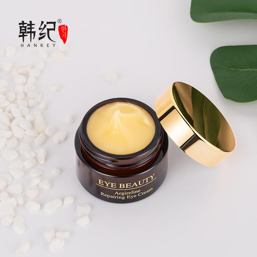 韩纪六胜肽眼霜30g淡化黑眼圈眼袋细纹脂肪粒补水保湿紧致抗皱A025 商品图3