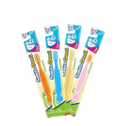 莎卡  韩国sanita-denti  纳米银硅胶2阶段（0-2岁） 商品图1