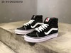 万斯 Vans SK8 Mid 经典款 黑白高帮 黑高 硫化 情侣街头休闲鞋 商品缩略图0