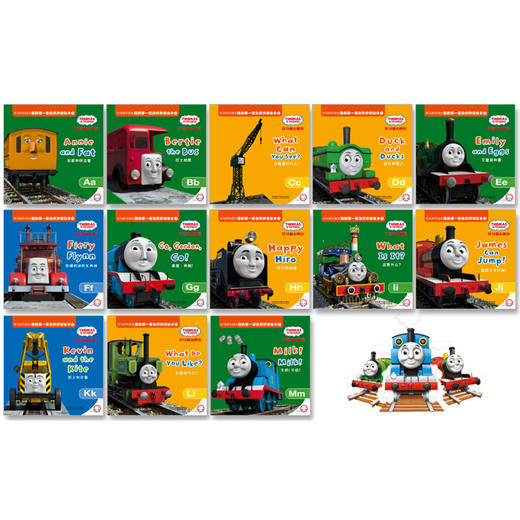 托马斯和朋友我的第一套自然拼读绘本系列 上（13册）可点读 少儿英语 学前教育 商品图9