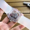 理查德米勒🐻【Richard Mille】全球限量版 本，水晶全透明玻璃鑫多功能复杂机械腕表，晶莹透亮⋯引领科技、未来、时髦感，透视机械美学，带来更新锐与前卫的诠释，全透明镂空水晶的诱惑力，值得欣赏 商品缩略图4