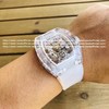 理查德米勒🐻【Richard Mille】全球限量版 本，水晶全透明玻璃鑫多功能复杂机械腕表，晶莹透亮⋯引领科技、未来、时髦感，透视机械美学，带来更新锐与前卫的诠释，全透明镂空水晶的诱惑力，值得欣赏 商品缩略图6