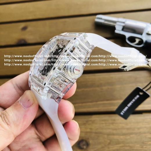 理查德米勒🐻【Richard Mille】全球限量版 本，水晶全透明玻璃鑫多功能复杂机械腕表，晶莹透亮⋯引领科技、未来、时髦感，透视机械美学，带来更新锐与前卫的诠释，全透明镂空水晶的诱惑力，值得欣赏 商品图8