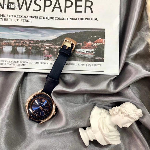 璀璨夺目！施华洛世奇Swarovski水晶女士石英腕表真皮表带 正品有授权 商品图11