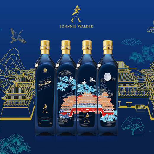 【JohnnieWalker】尊尼获加蓝牌世纪华章限量版750mL 调配型威士忌进口洋酒 商品图1