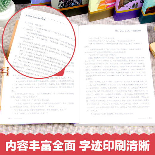 世界十大名著全套10册 简爱书籍正版包邮原著文学名家外国 巴黎圣母院 图书课外书 红与黑书原版 高中经典小说畅销书 安娜卡列尼娜 商品图3