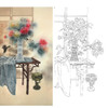 王震竖幅工笔没骨花鸟画白描底稿-《细思却是最宜霜》-多种白描尺寸可选-WZ43 商品缩略图0