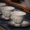 【茶杯/品茗杯】古青釉070号杯6入_大叶茶杯 商品缩略图1