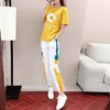 HNE-A095新款小雏菊网红时尚潮流韩版宽松棉质两件套 商品缩略图3