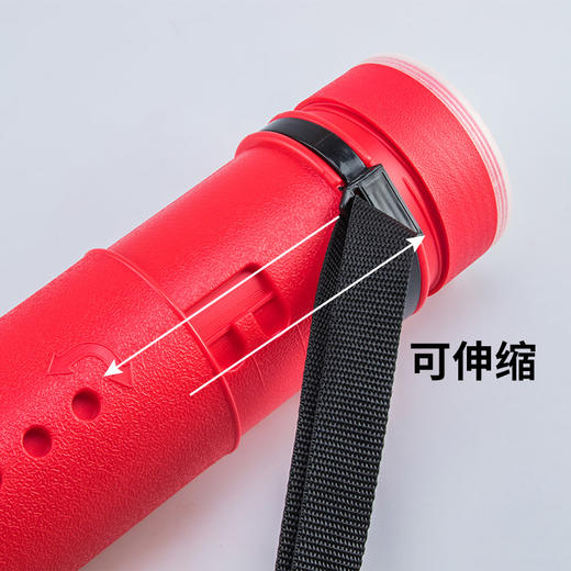 中盛画材 加厚伸缩皮纹画筒图纸筒 海报筒画卷筒装画的筒多色可选 商品图2