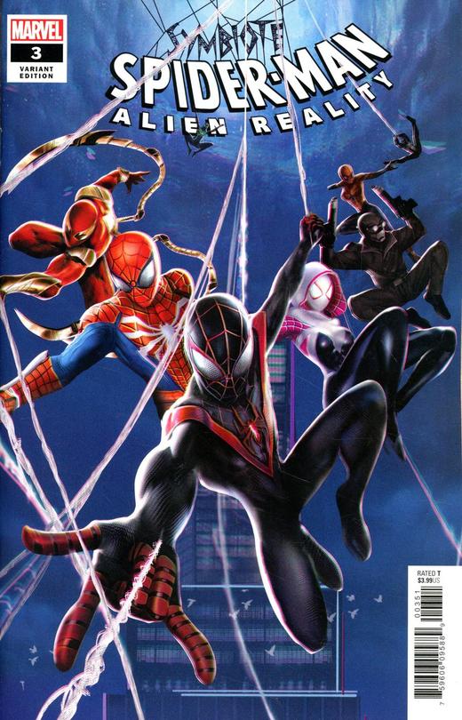 共生体蜘蛛侠 外星现实 支线 Symbiote Spider-Man Alien Reality（2019）变体 商品图4