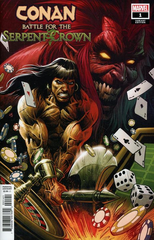 变体 野蛮人柯南 蛇冠之战 Conan Battle For Serpent Crown 商品图1