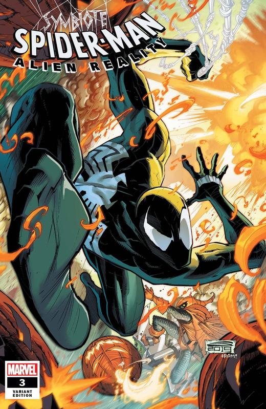 共生体蜘蛛侠 外星现实 支线 Symbiote Spider-Man Alien Reality（2019）变体 商品图3