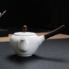 【茶具】*羊脂玉瓷茶壶白瓷侧把壶泡茶器礼品功夫茶具陶瓷套装单壶 商品缩略图0