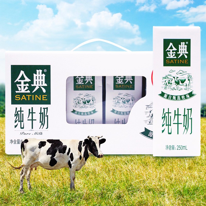 伊利金典纯牛奶250ml*12