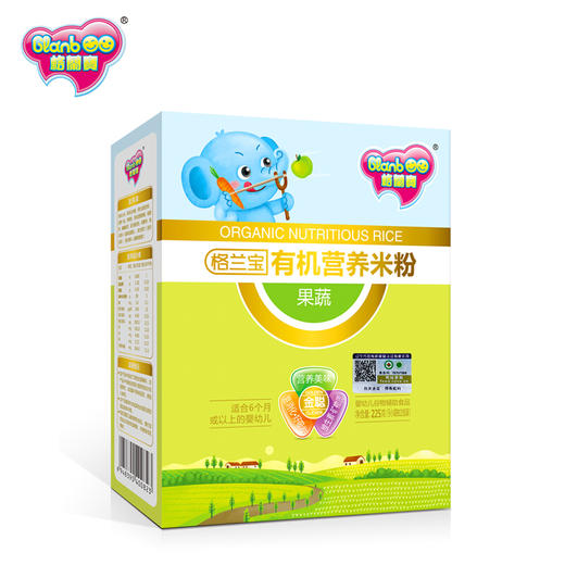 格兰宝果蔬有机营养米粉（金聪配方） 商品图0