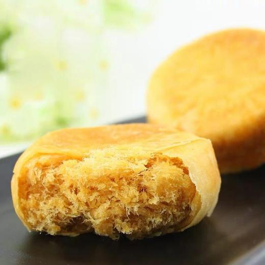 【好饼用好料!】友臣肉松饼500g/盒 约15袋 营养早餐 点心 美食 晚上解饿零食 糕点面包  独立小包装 商品图1