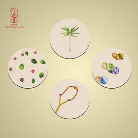 拔蒲歌“童年游戏”杯垫