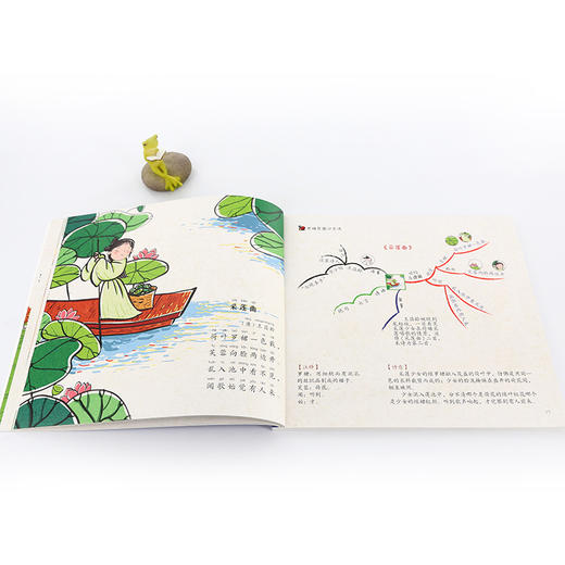 思维导图版古诗词练习册②小学生课本里的古诗词8-12岁儿童古诗游戏词书绘本小学生语文唐诗三百首课外阅读思维导图学幼儿古诗词书 商品图4