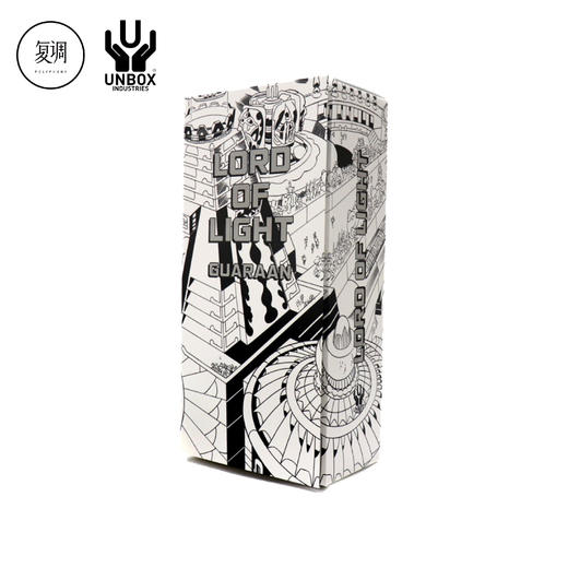 Unbox 光明王 Lord of Light Guaraan 潮流玩具 摆件 搪胶 限定 商品图6