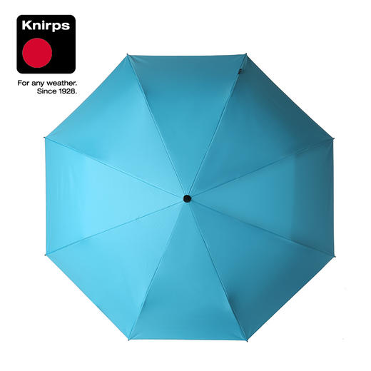 Knirps手动折叠三折黑胶遮阳伞涂层防晒防紫外线太阳伞晴雨两用伞 商品图3