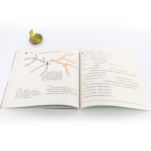思维导图版古诗词练习册③小学生课本里的古诗词8-12岁儿童古诗游戏词书绘本小学生语文唐诗三百首课外阅读思维导图学幼儿古诗词书 商品图4